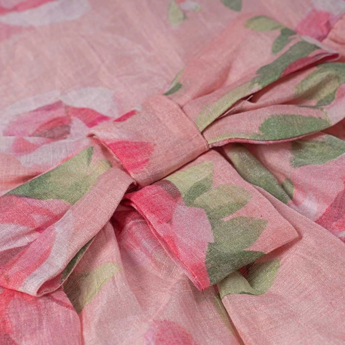 Παιδικό φόρεμα Mayoral pal summer ροζ καλοκαιρινά φορέματα αμπιγε καλά ρομαντικά ετών (2)