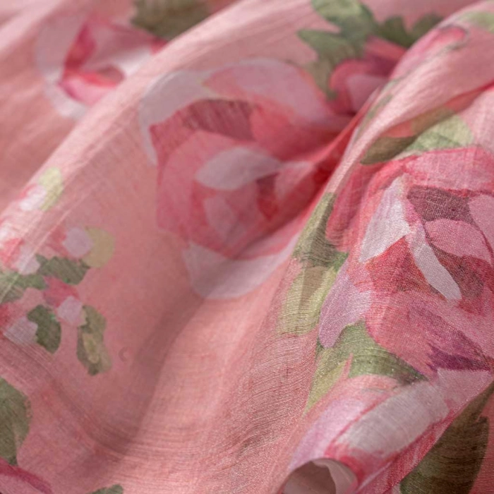 Παιδικό φόρεμα Mayoral pal summer ροζ καλοκαιρινά φορέματα αμπιγε καλά ρομαντικά ετών (4)