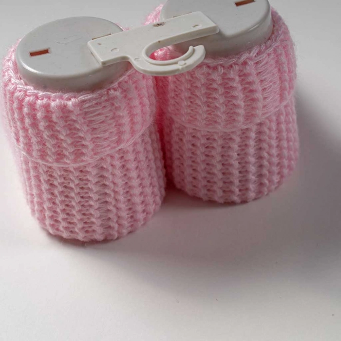 Βρεφικά παπούτσια αγκαλιάς για μωρά Girls ροζ μηνών νεογέννητα καθημερινά χειμερινά online (3)