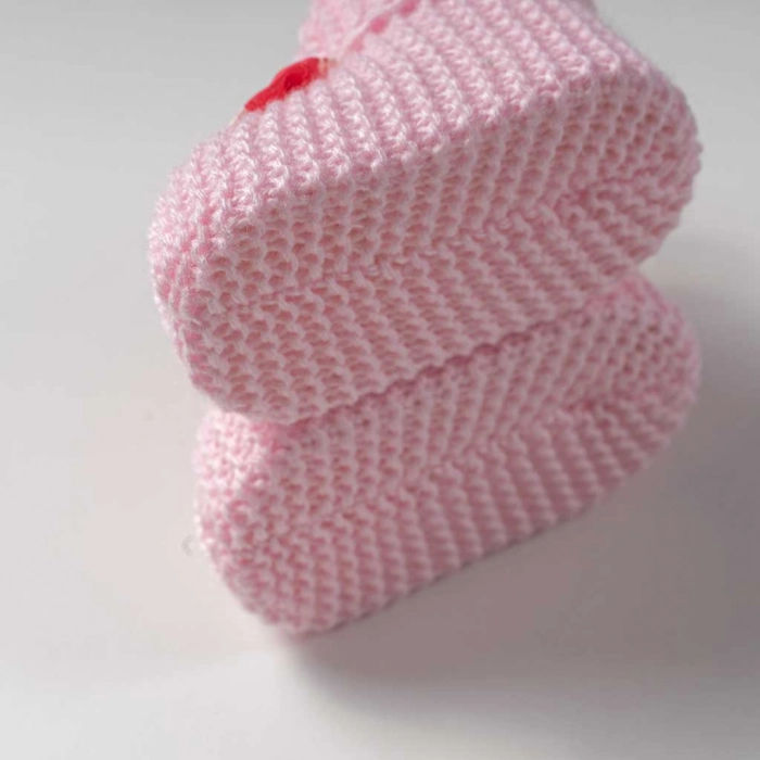 Βρεφικά παπούτσια αγκαλιάς για μωρά Girls ροζ μηνών νεογέννητα καθημερινά χειμερινά online (1)