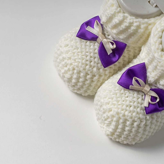 Βρεφικά παπούτσια αγκαλιάς για μωρά Und άσπρο  νεογέννητα καθημερινά χειμερινά online (2)