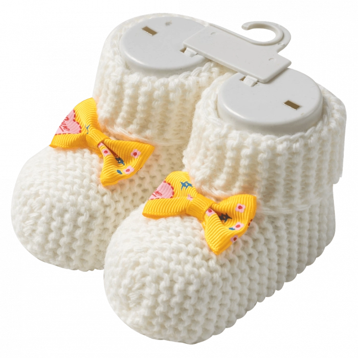 Βρεφικά παπούτσια αγκαλιάς για μωρά Love άσπρο νεογέννητα χειμερινά παπουτσάκια μηνών online (1)