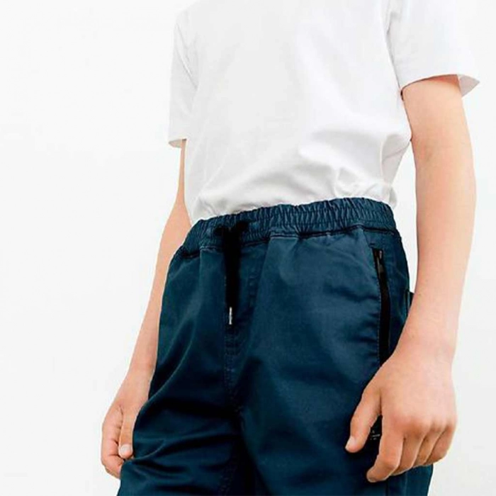 Παιδικό παντελόνι Name It για αγόρια Sap μπλε καθημερινά ετών επώνυμα online (2)