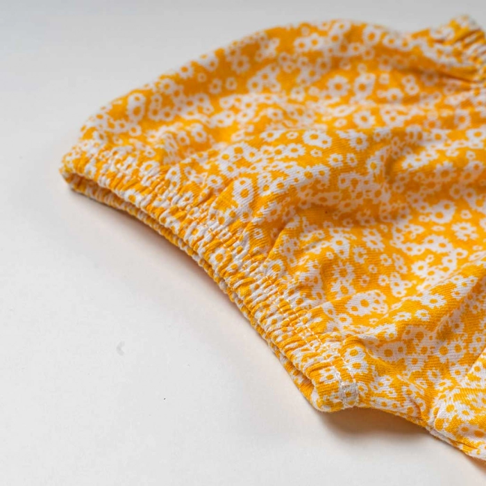 Παιδική μπλούζα Losan για κορίτσια toomuch flower κίτρινο μπλούζες κροπ κοντές καλοκαιρινές επώνυμες online (1)