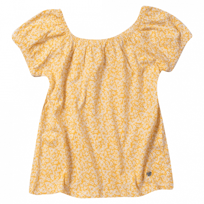 Παιδική μπλούζα Losan για κορίτσια toomuch flower κίτρινο μπλούζες κροπ κοντές καλοκαιρινές επώνυμες online