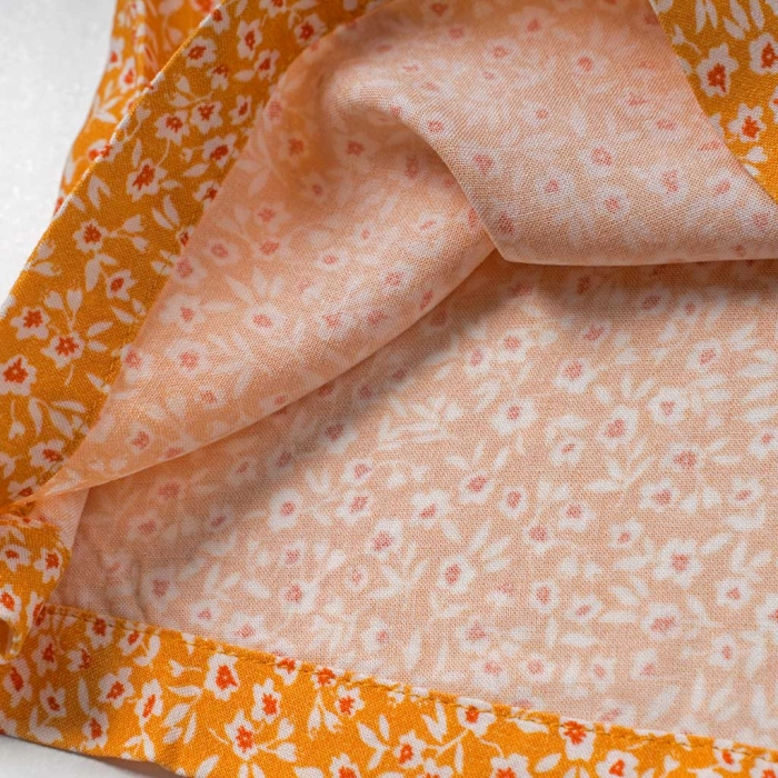 Παιδική μπλούζα Losan για κορίτσια more flowers πορτοκαλί μπλούζες αμάνικες κοντές καλοκαιρινές επώνυμες online (4)