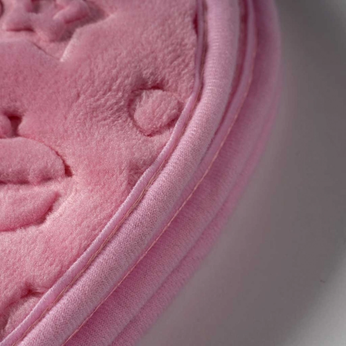 Παιδική κουβέρτα fleece για κορίτσια night stars ροζ ζεστές κουβερτούλες βρεφικές χοντρές (3)