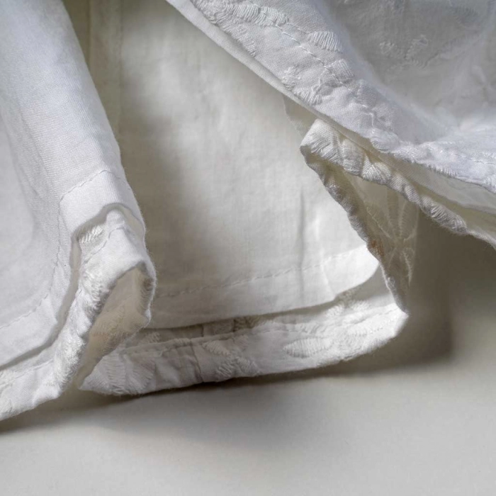Παιδικό φόρεμα Losan για κορίτσια Whity Classic άσπρο casual για καλό επώνυμο ετών online (5)