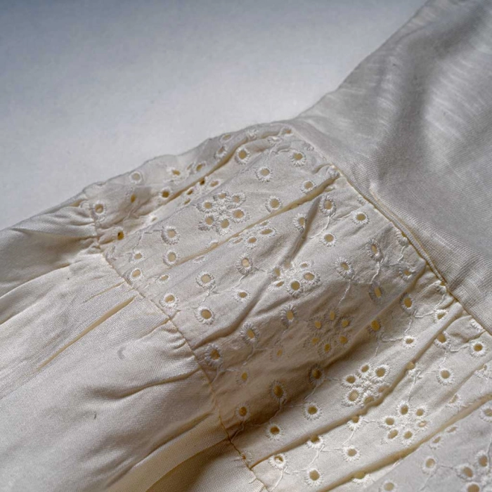 Παιδικό φόρεμα για κορίτσια Losan romantic άσπρο καλοκαιρνό αμάνικα φορέματα μακό καθημερινά μοντέρνα (4)