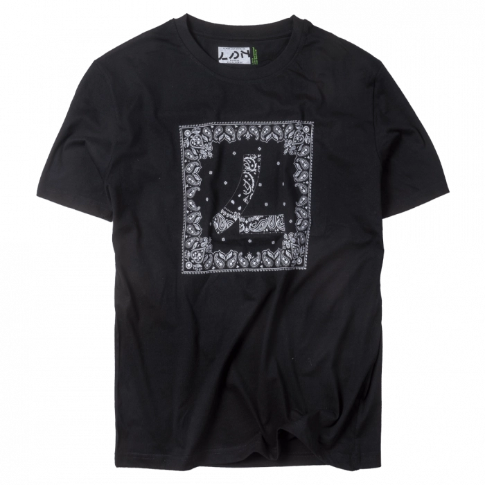 Παιδική μπλούζα Losan για αγόρια big L μαύρο καλοκαιρινές κοντομάνικες μπλούζες tshirt μοντέρνες ετών