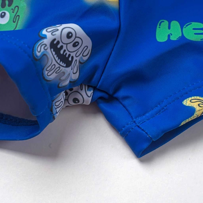 Παιδικό μαγιό Losan για αγόρια summer fun μπλε ελαστικά μαγιό αγορίστικα για αγοράκια online (1)