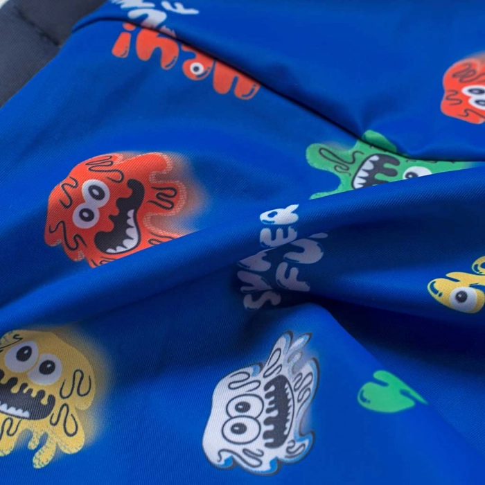 Παιδικό μαγιό Losan για αγόρια summer fun μπλε ελαστικά μαγιό αγορίστικα για αγοράκια online (3)