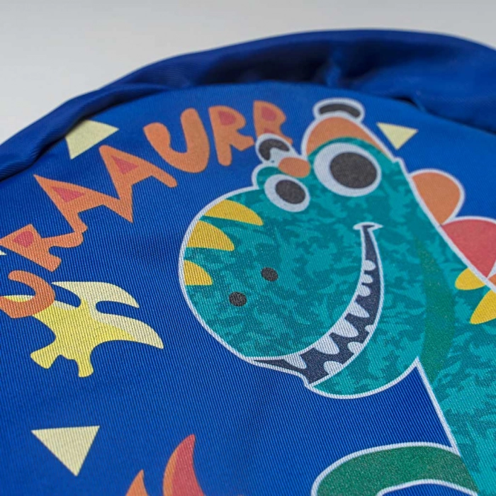 Παιδική τσάντα πλάτης για αγόρια Raur dino μπλε για δωράκι μικρές παιδικές με δεινόσυρους μοντέρνες αγοράκια (2)