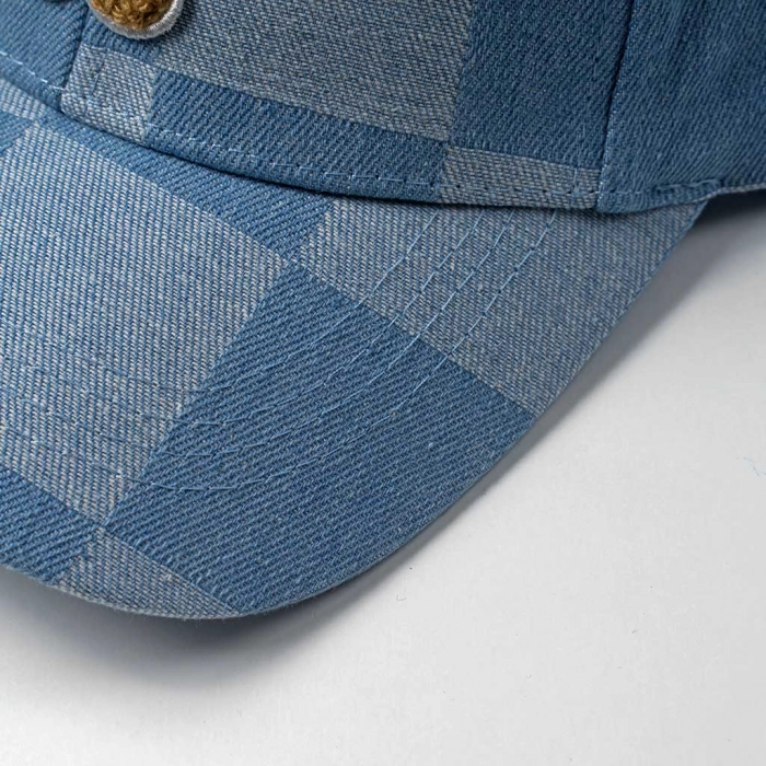 Παιδικό καπέλο για αγόρια little bear γαλάζιο αγορίστικα καπέλα για τον ήλιο καλοκαίρι αγορίστικο online ετών (3)