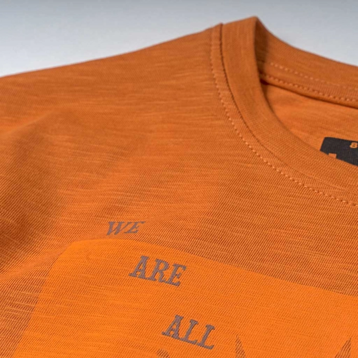 Παιδική μπλούζα Losan για αγόρια Awayland πορτοκαλί κοντομάνικες καλοκαιρινές tshirt μπλούζες αγορίστικες ετών (3)