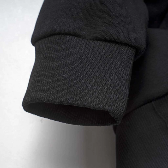Παιδικό σετ φόρμας Emery για αγόρια humility μαύρο φούτερ φόρμες αγορίστικες χειμερινές μοντέρνες ετών (7)