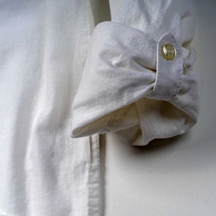 Παιδικό πουκάμισο Losan για αγόρια simple me άσπρο αγορίστικα πουκάμισα με γιακά μαο mao μοντέρνα ετών (4)