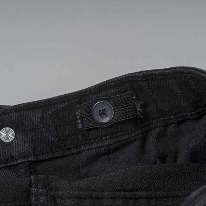 Παιδικό παντελόνι τζιν Losan για αγόρια denim10 μαύρο αγορίστικα κλασσικά τζινάκια παντελόνια μοντέρνα επώνυμα (1)