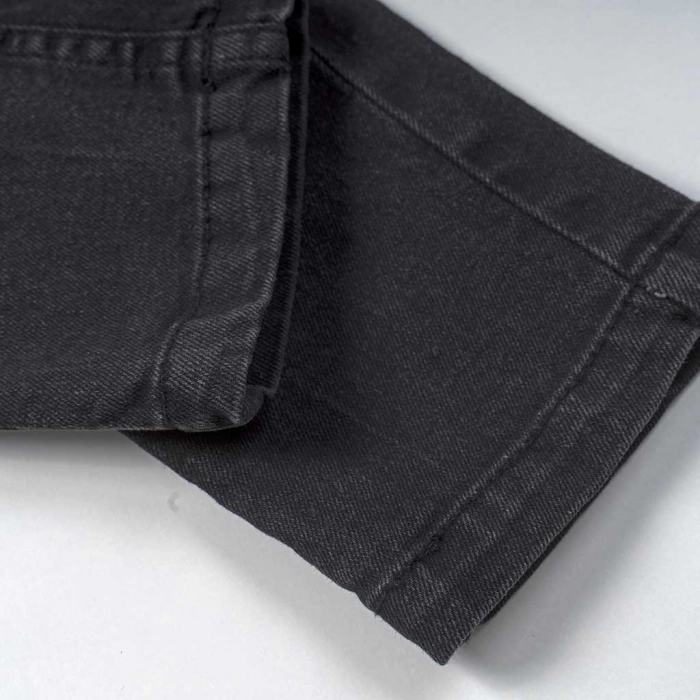 Παιδικό παντελόνι τζιν Losan για αγόρια denim10 μαύρο αγορίστικα κλασσικά τζινάκια παντελόνια μοντέρνα επώνυμα (2)