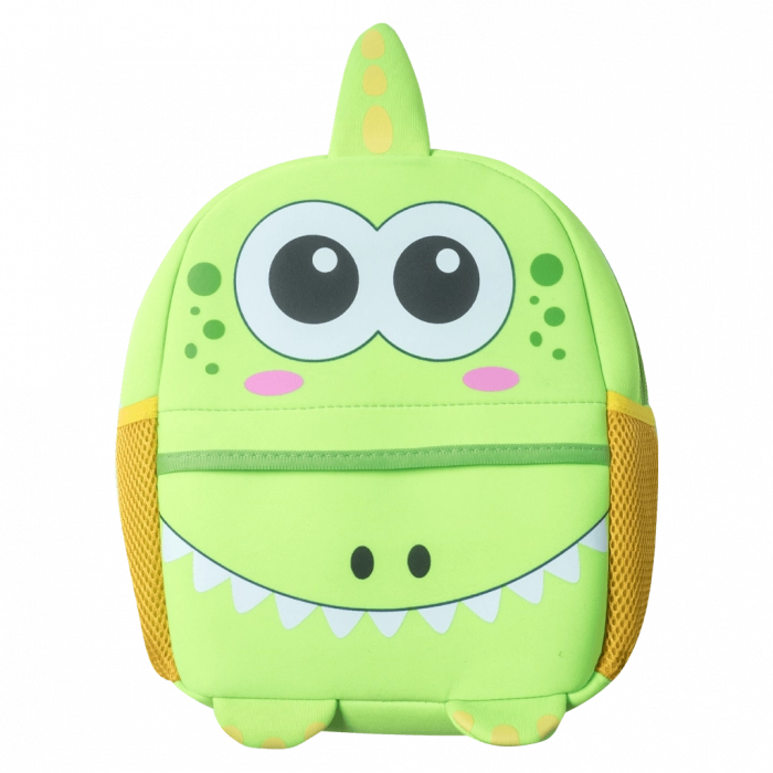 Παιδική τσάντα πλάτης για αγόρια Crocodile πράσινο για δωράκι μικρές παιδικές μοντέρνες αγοράκια (1)