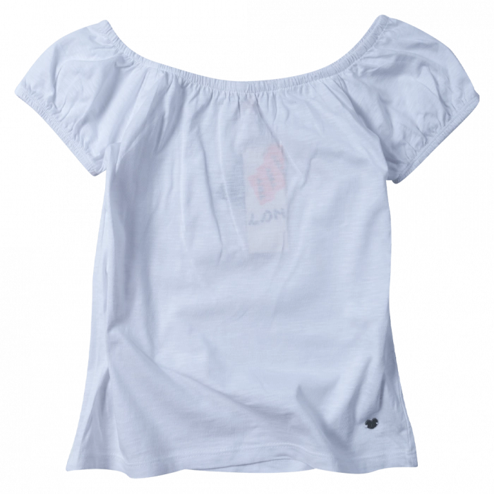 Παιδική μπλούζα Losan για κορίτσια Kristie άσπρο κοντομάνικες καλοκαιρινές επώνυμες ετών online (1)