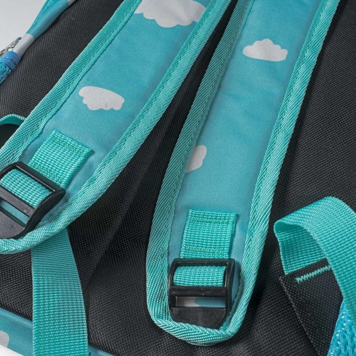 Παιδική τσάντα πλάτης για αγόρια forest king τυρκουάζ backpack τσαντούλες αγορίστικες μικρές μοντέρνες (1)