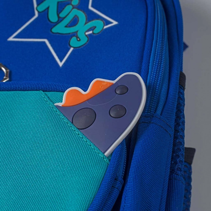 Παιδική τσάντα πλάτης για αγόρια kids fish μπλε backpack τσαντούλες αγορίστικες μικρές μοντέρνες (2)
