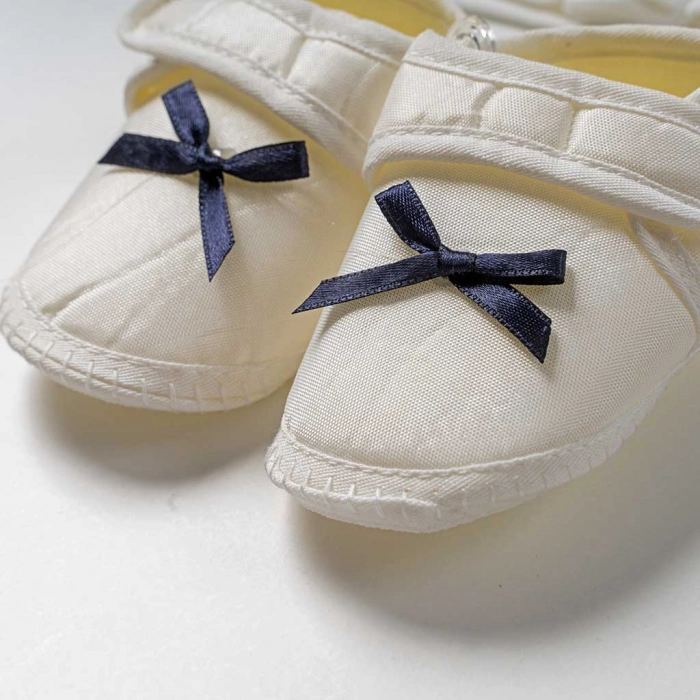 Βρεφικό σετ για νεογέννητα αγόρια Throne Μπλε Πουά αγορίστικο μπλούζα γιλέκο παπούτσια online (6)