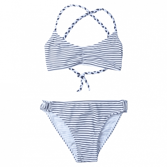 Παιδικό μαγιό bikini Losan για κορίτσια summer stripes μπλε σετ μαγιό μοντέρνα ετών κοριτσάκια online