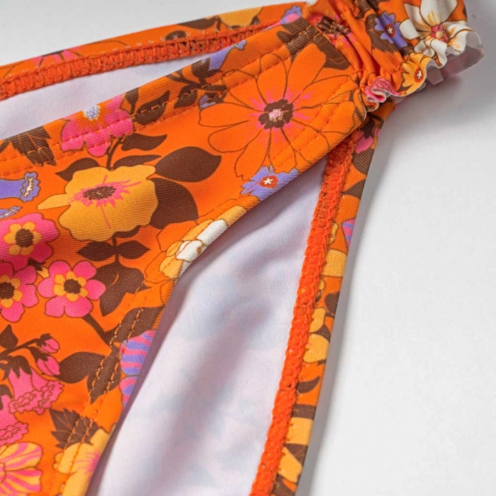 Παιδικό μαγιό bikini Losan για κορίτσια floral age πορτοκαλί σετ μαγιό μοντέρνα ετών κοριτσάκια online (1)