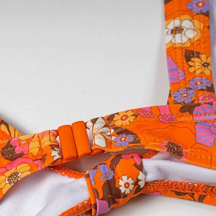 Παιδικό μαγιό bikini Losan για κορίτσια floral age πορτοκαλί σετ μαγιό μοντέρνα ετών κοριτσάκια online (4)