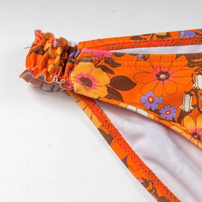 Παιδικό μαγιό bikini Losan για κορίτσια floral age πορτοκαλί σετ μαγιό μοντέρνα ετών κοριτσάκια online (5)