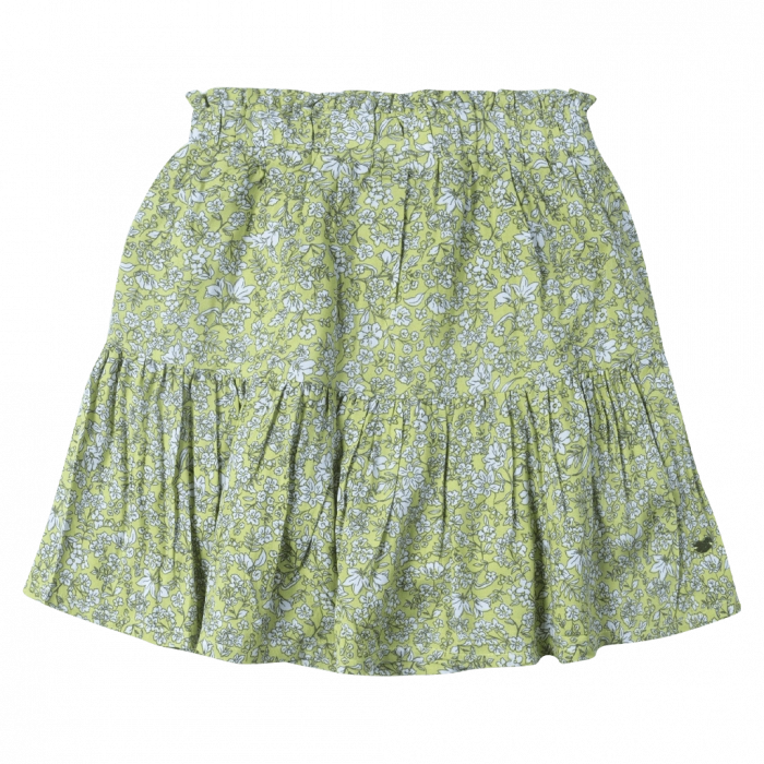 Παιδική φούστ-σορτς Losan για κορίτσια flower girl πράσινο καλοκαιρινές φούστες κοριτσίστικες ετών (1)