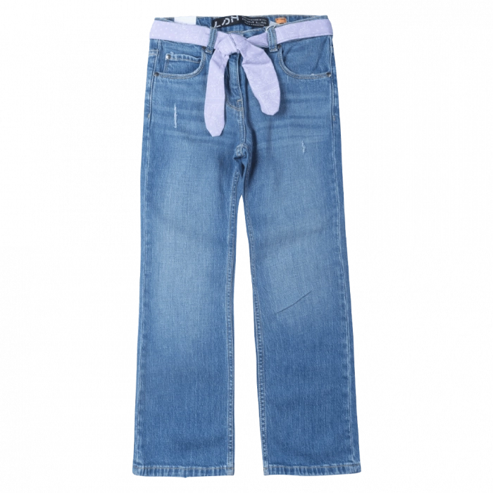 Παιδικό παντελόνι τζιν Losan για κορίτσια sixtees μπλε επώνυμα παιδικά ονλινε μοντέρνα ετών