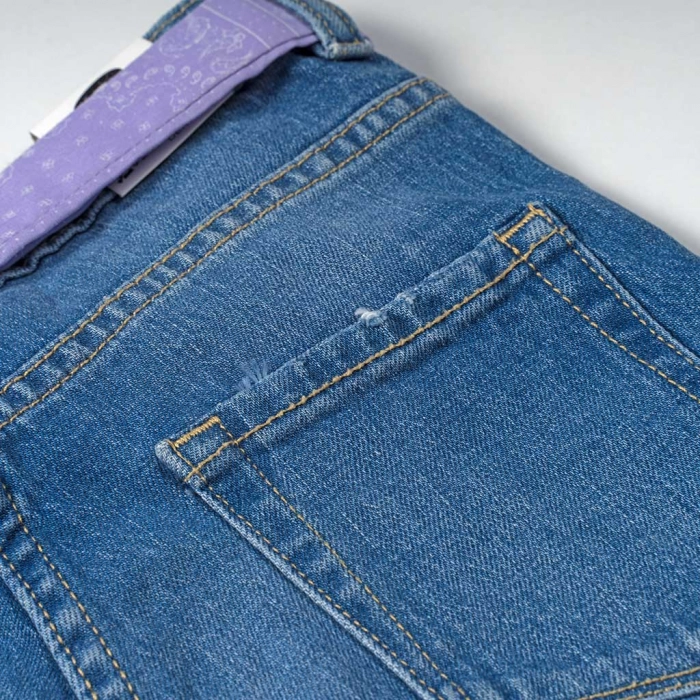 Παιδικό παντελόνι τζιν Losan για κορίτσια sixtees μπλε επώνυμα παιδικά ονλινε μοντέρνα ετών (5)