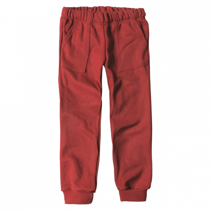 Παιδικό παντελόνι φόρμας Online για αγόρια εποχιακό κόκκινο φόρμες αγορίστικες σκέτες χωρίς χνούδι λεπτά
