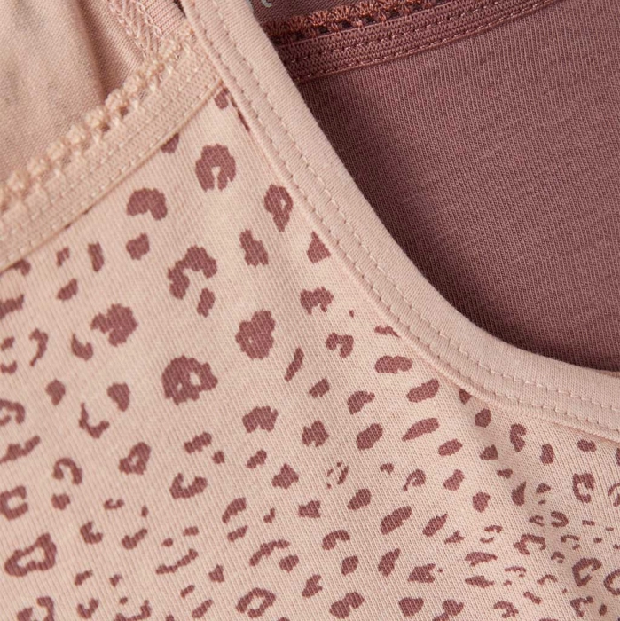 2 παιδικά φανελάκια ραντάκι name it για κορίτσια pink leopard κοριτσίστικα εσώρουχα βαμβακερά σετ πακέτο online (1)