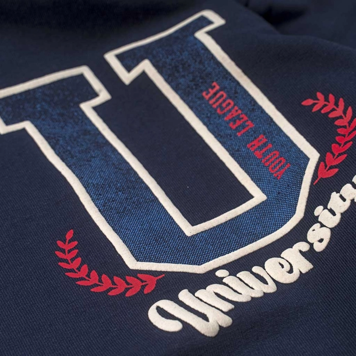 Παιδική μπλούζα Losan για αγόρια University μπλε καθημερινές φούτερ ετών μακρυμάνικες επώνυμες online (1)