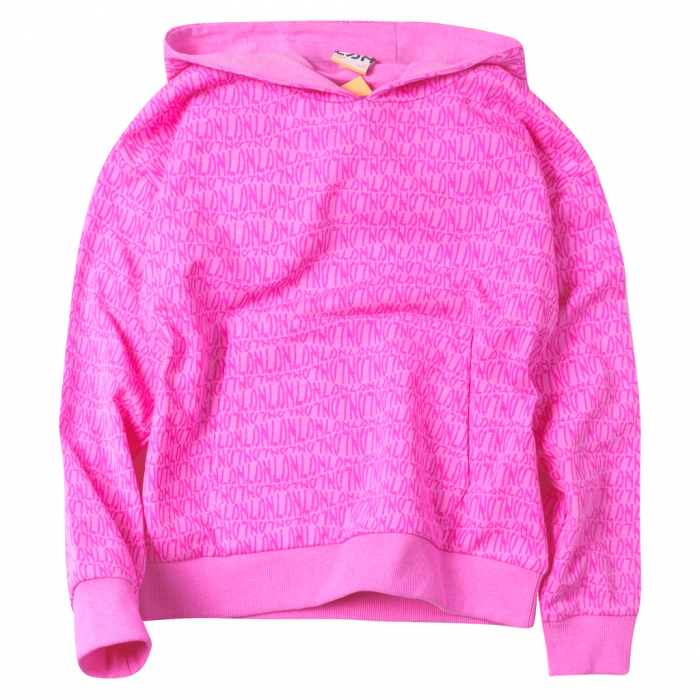 Παιδική μπλούζα Losan για κορίτσια Letters ροζ καθημερινές χειμερινές φούτερ ετών επώνυμες Online (1)