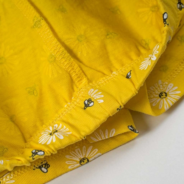 Παιδική πιτζάμα Losan για κορίτσια Bee κίτρινο καθημερινές επώνυμες ύπνου ετών online (6)