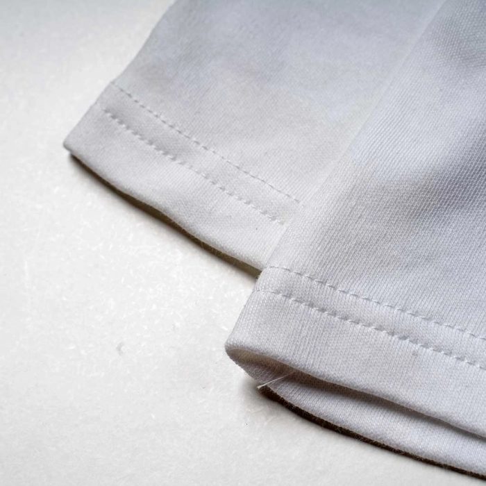 Βρεφική μπλούζα petit white άσπρο μακρυμάνικες μπλούζες μονόχρωμες λευκές οικονομικές (3)