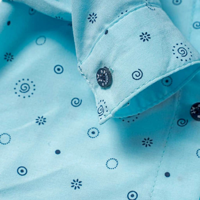 Παιδικό σετ με πουκάμισο για αγόρια Lipo γαλάζιο μοντέρνο για γιορτες για γάμους ετών Online (4)