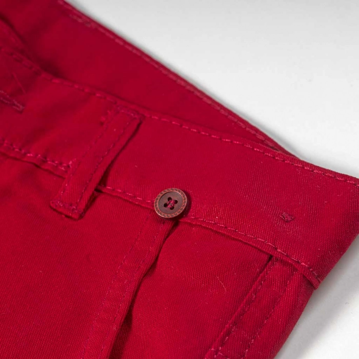 Παιδικό σετ με πουκάμισο για αγόρια Mojo κόκκινο καλό ντύσιμο εποχιακά ετών casual online (7)