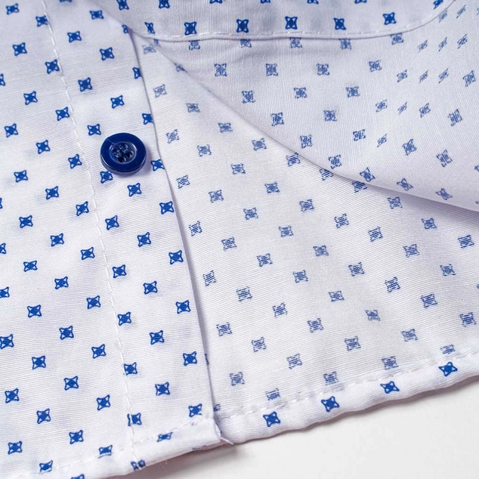 Παιδικό σετ με πουκάμισο για αγόρια Blesse μπλε καλό ντύσιμο ετών εποχιακά casual online  (6)