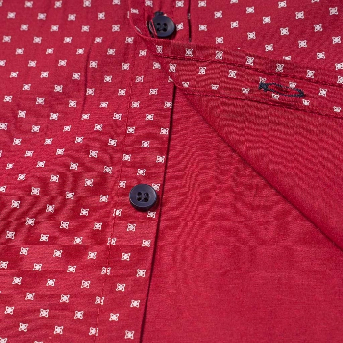 Παιδικό σετ πουκάμισο για αγόρια Tertu μπορντό casual καλό ντύσιμο αγορίστικο ετών online (4)