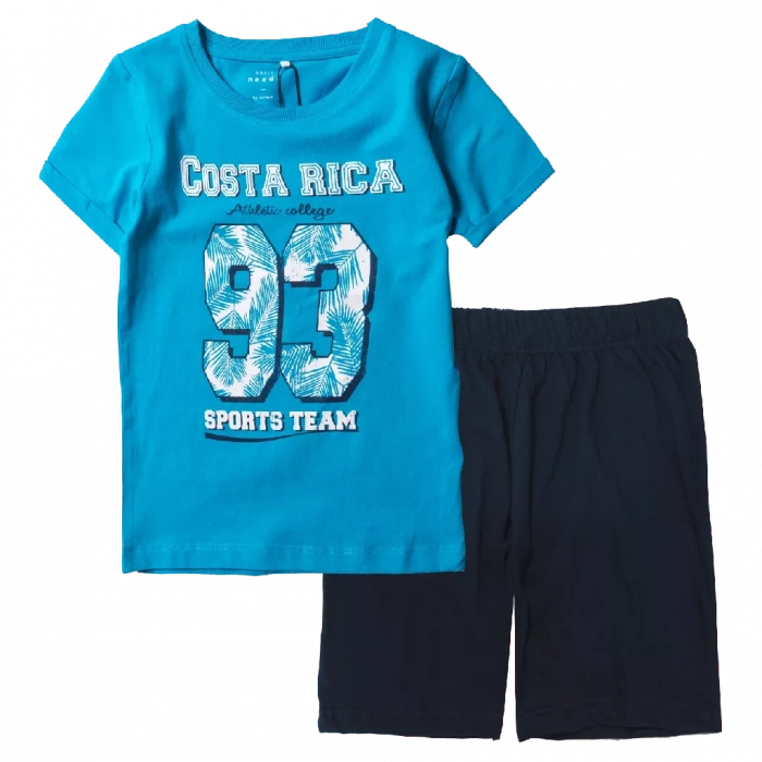 Παιδική μπλούζα Name It για αγόρια Costa Rica Γαλάζια | Παιδική βερμούδα Online για αγόρια Protem μπλε καλοκαιρινές βερμούδες αγορίστικες σορτσάκια οικονομικά ελληνικά ετών 