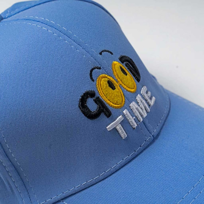 Παιδικό καπέλο για αγόρια Good time γαλάζιο ήλιο θάλασσα ετών online (2)