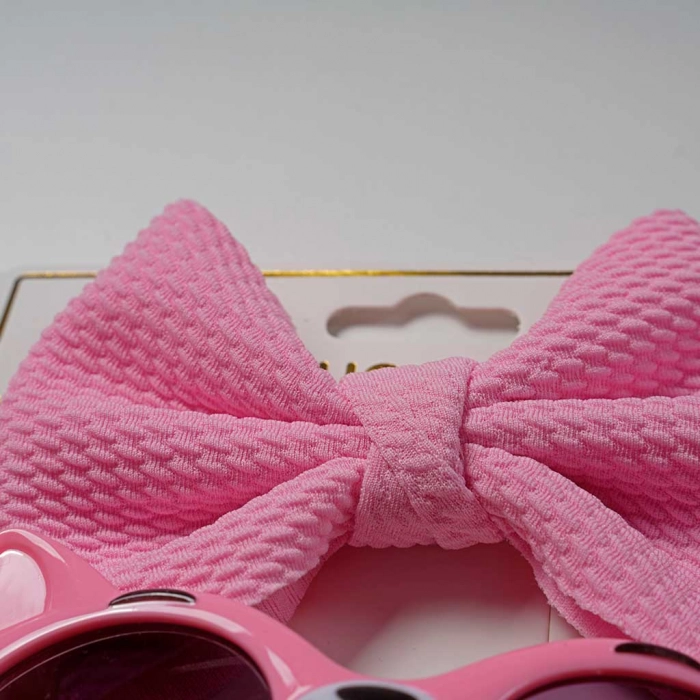 Παιδικό σετ κορδέλα κι γυαλιά για κορίτσια Cats ροζ εντυπωσιακά σετ ετών μοντέρνα online (2)