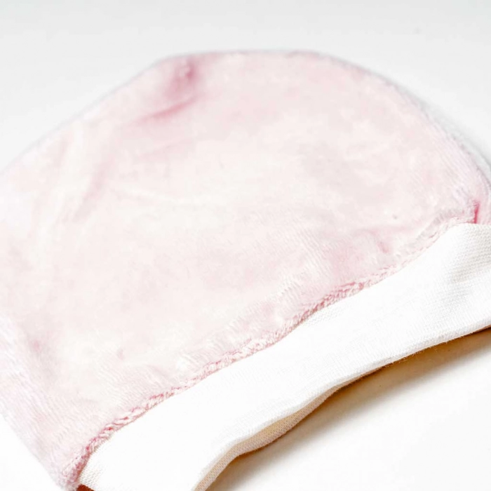Βρεφικό φορμάκι Εβίτα για κορίτσια Rabbit ροζ καθημερινά μηνών επώνυμα χειμερινά ζεστά online  (4)