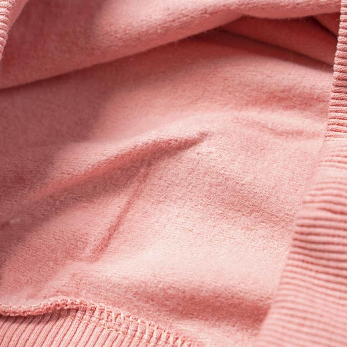 Παιδικό σετ φόρμας Εβίτα για κορίτσια Rock fashion ροζ καθημερινές επώνυμες ετών χειμερινές online (4)